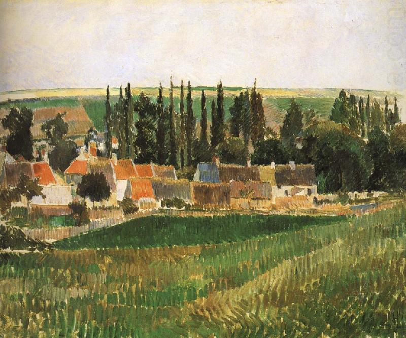 Hurrying scenery, Camille Pissarro